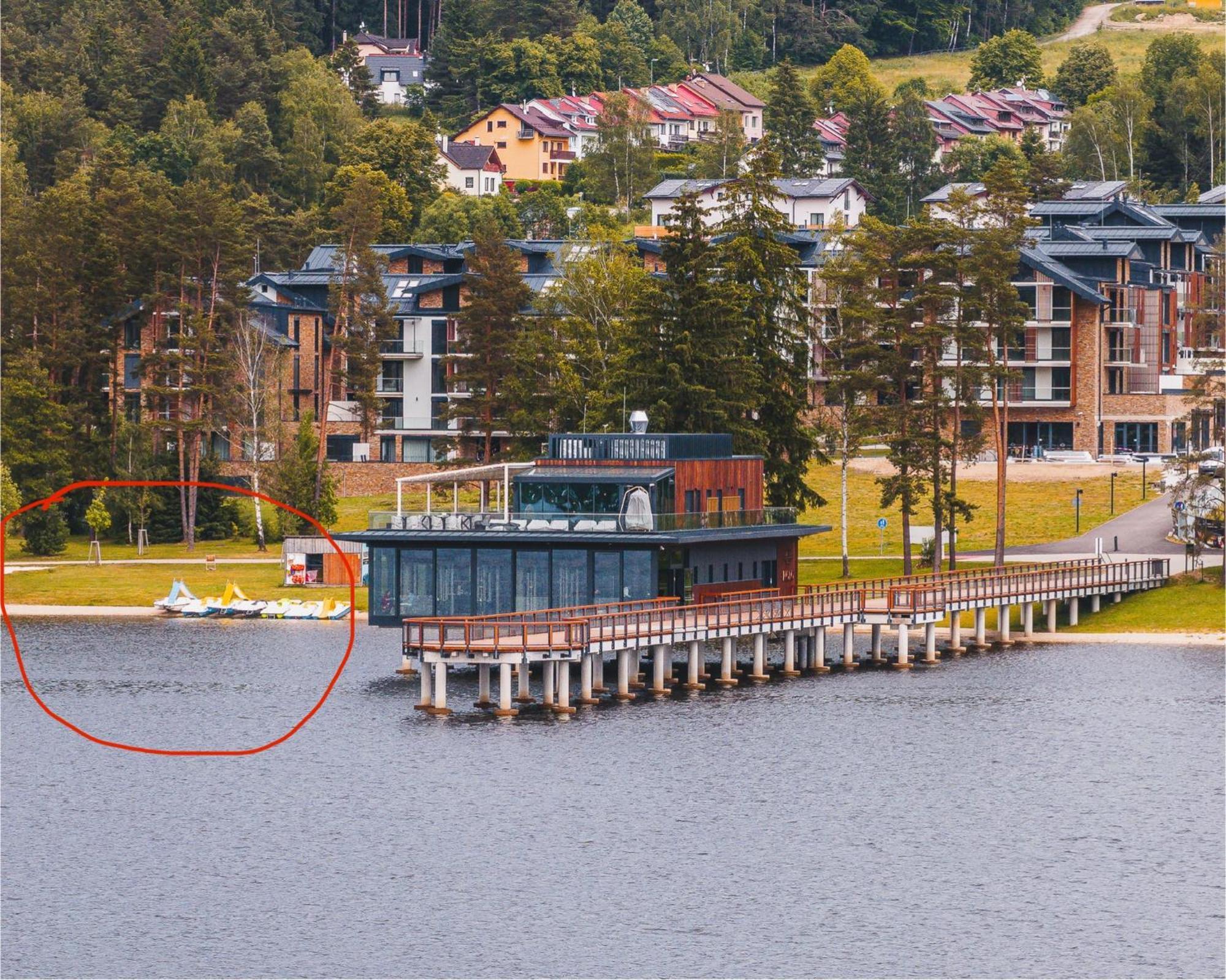 Molo Lipno Resort Luxusni Apartman 4Kk Český Krumlov Exterior foto
