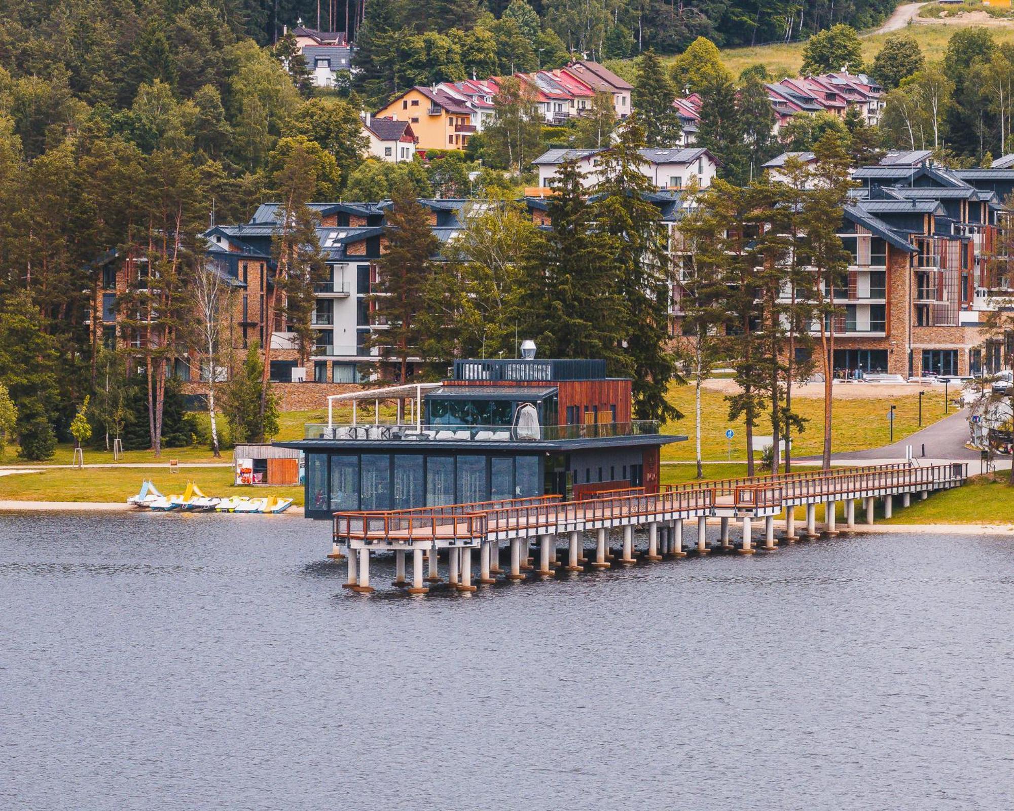Molo Lipno Resort Luxusni Apartman 4Kk Český Krumlov Exterior foto